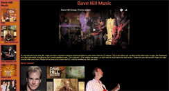 Desktop Screenshot of davehillmusic.com