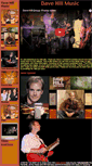 Mobile Screenshot of davehillmusic.com
