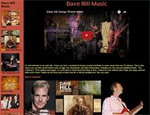 Tablet Screenshot of davehillmusic.com